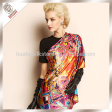 Fashionable lady winter silk palestine scarf